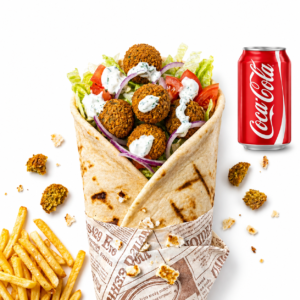 Menu Veggie Durum Falafel
